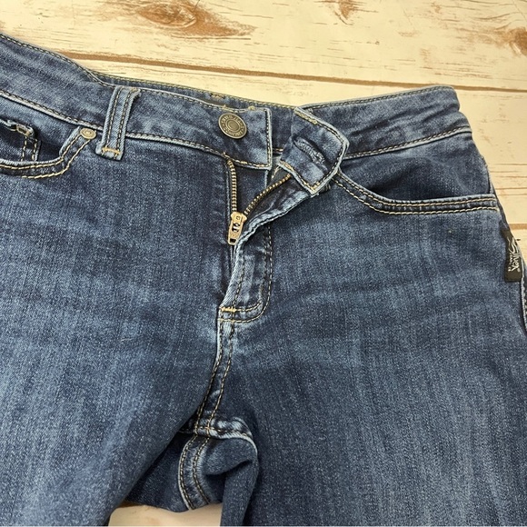 Silver‎ Suki Skinny Crop Jeans Size 28 l 25 - Picture 6 of 15